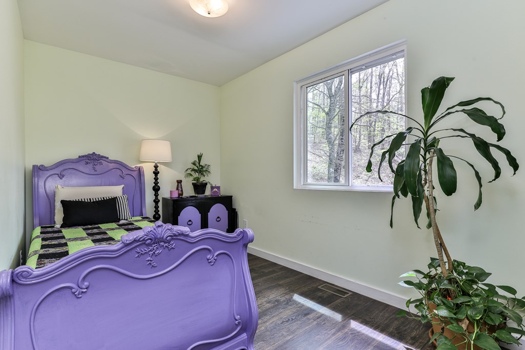 2001 Big Creek Road Ellijay, GA 30536 - Photo 43 of 73 a bed room with furniture and a potted plant