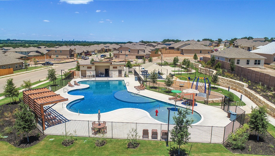 6520 Ranchito Drive Austin, TX 78744 - Photo 35 of 40 an aerial view of multiple house