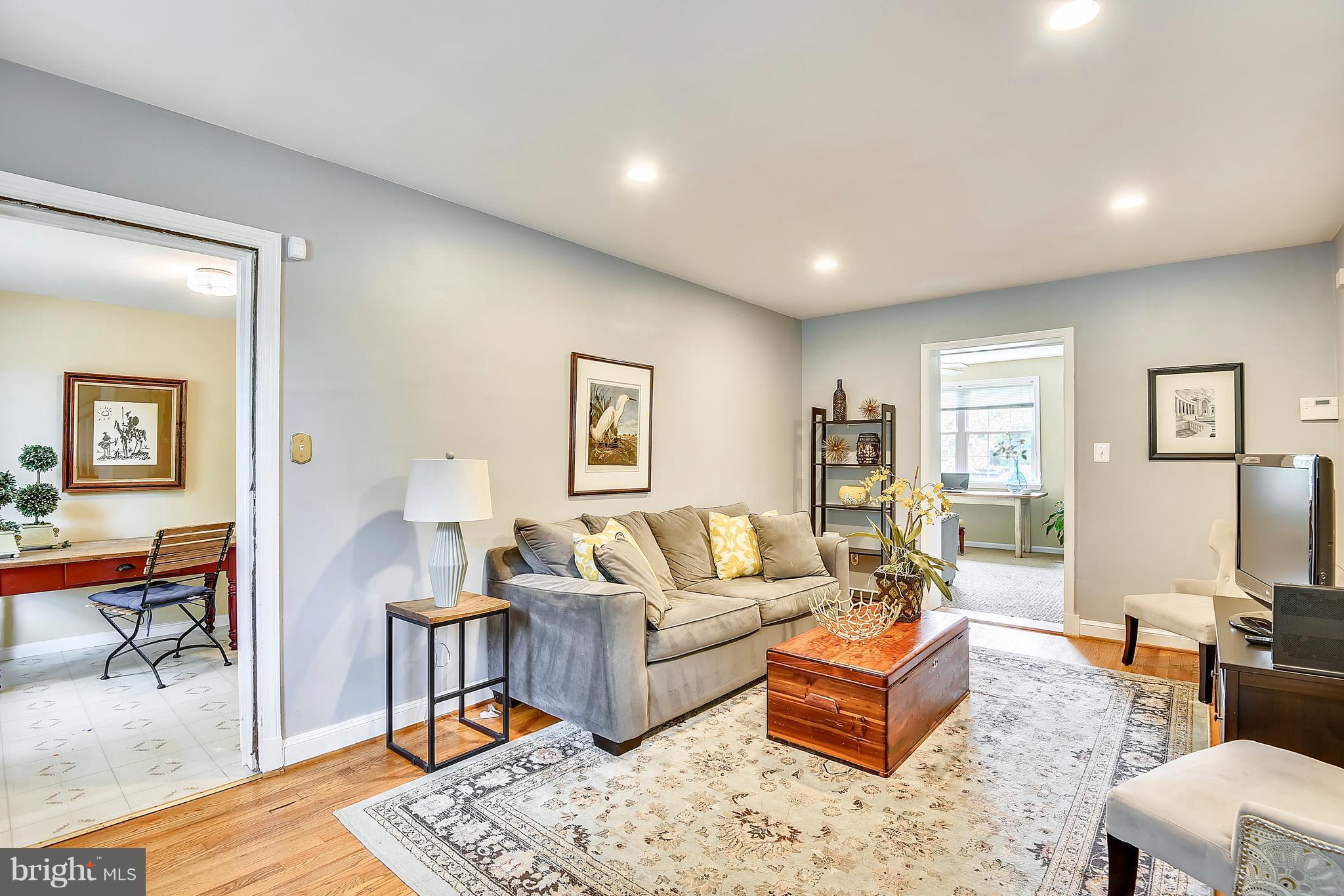 9310 Glenville Road Silver Spring, MD 20901 - Photo 6 of 30 Recessed lighting brightens this picturesque LR