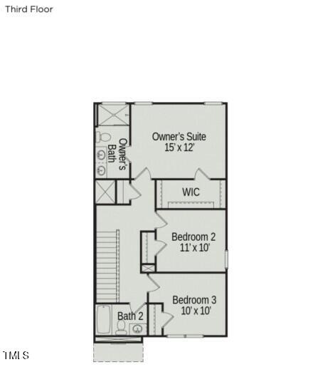730 Orch Vista Circle Raleigh, NC 27606 - Photo 16 of 16 Third Floor