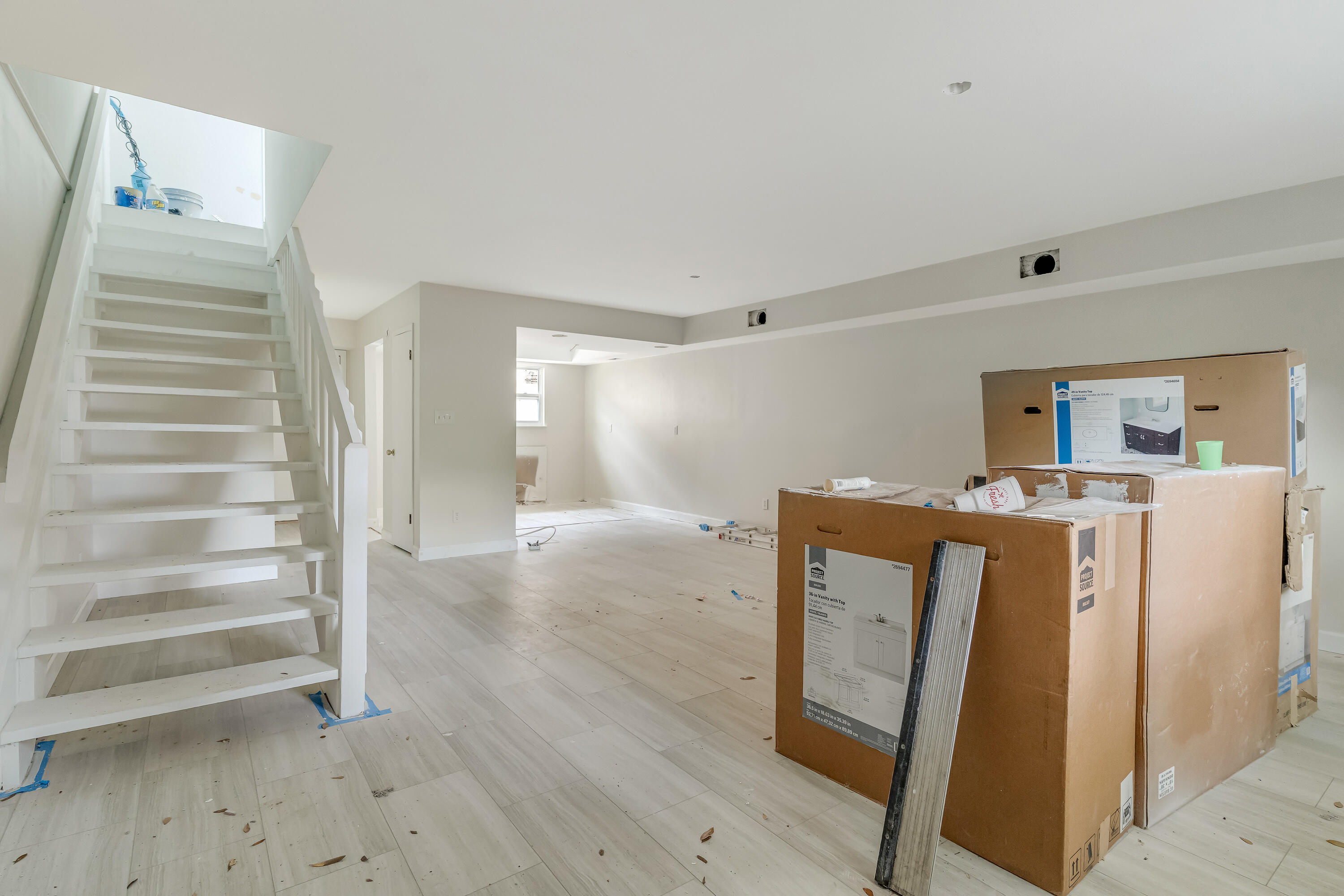 113 Cedar Avenue Southwest, Unit A Fort Walton Beach, FL 32548 - Photo 7 of 32 a view of a hallway with workspace and wooden floor