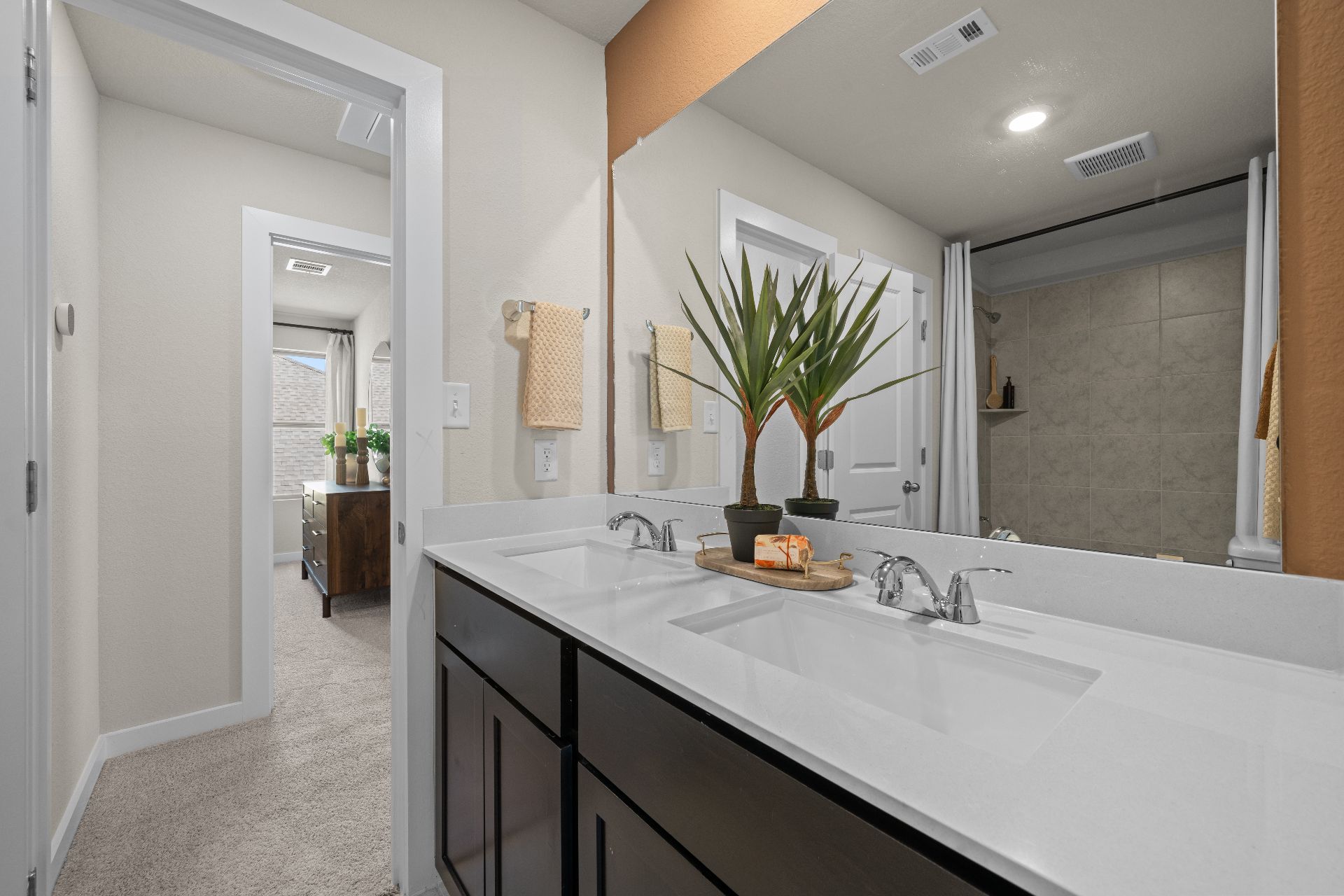 25529 Flora Bella Lane Elgin, TX 78621 - Photo 13 of 37 Primary Bath retreat with dual vanities - Representative Photo