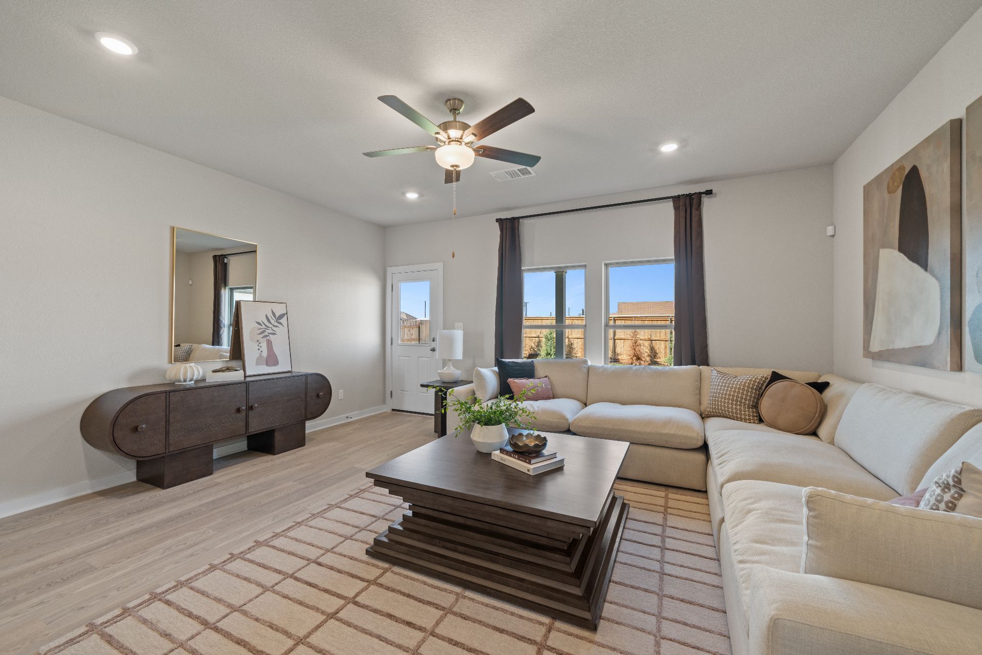 25529 Flora Bella Lane Elgin, TX 78621 - Photo 10 of 37 Open Family Room - Representative Photo