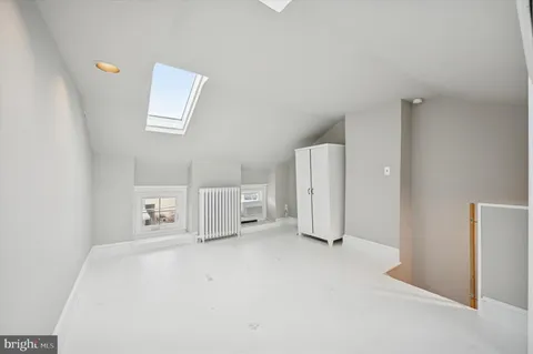 a view of livingroom with white walls