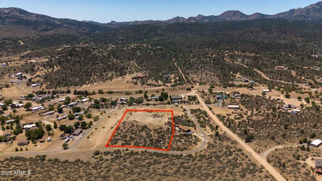 a view of city and mountain