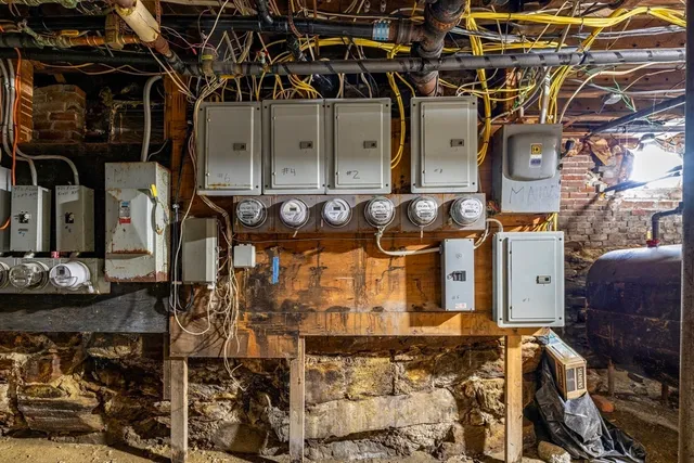 a front view of a house with parking