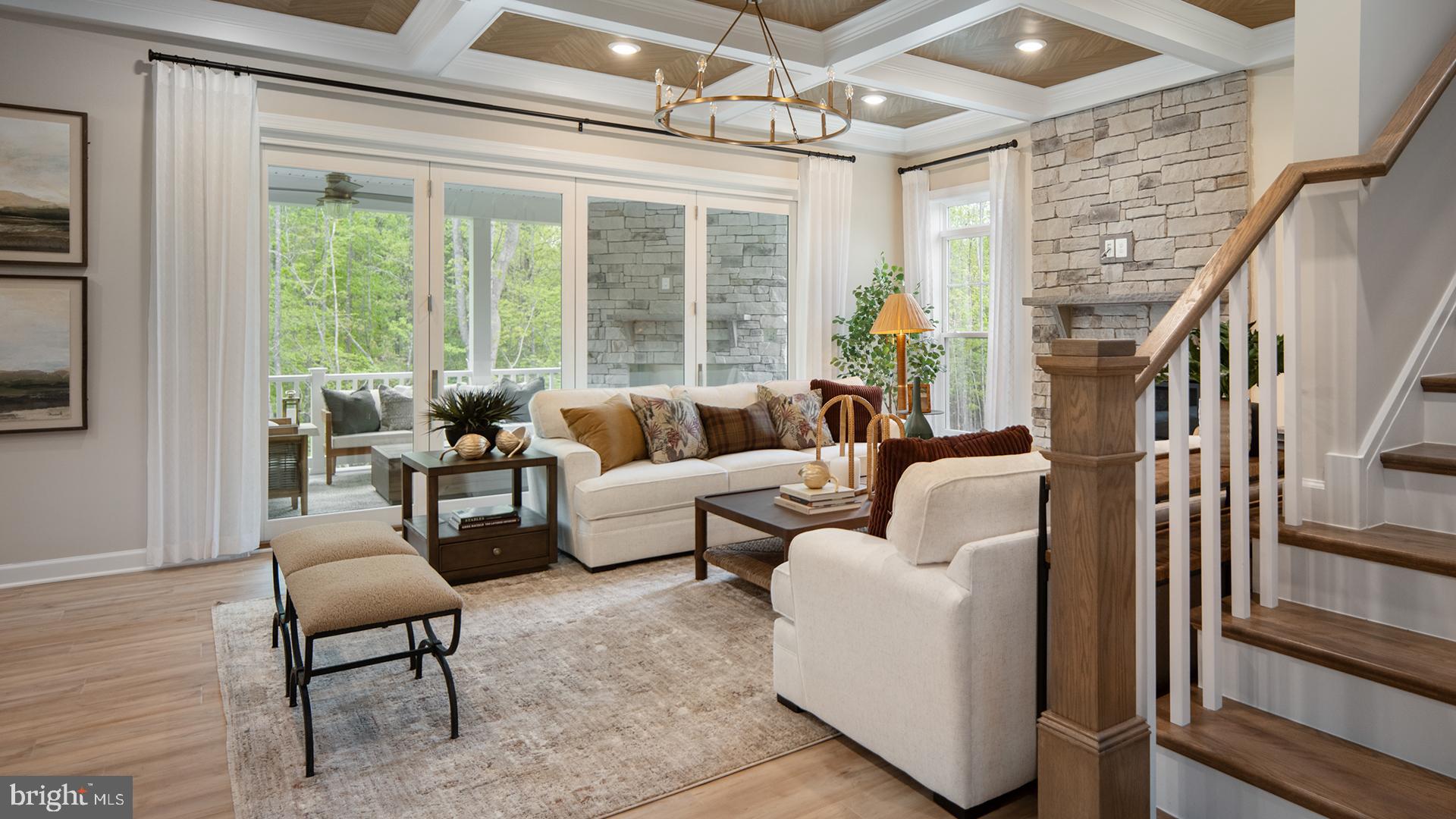 Tbb While Away Drive, Unit RICHMOND Bowie, MD 20716 - Photo 4 of 99 a living room with furniture and a large window