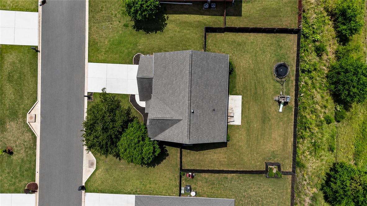 15 Fawn Hill Drive Anderson, SC 29621 - Photo 36 of 38 An aerial view showcases this home's roof, driveways, and expansive yard.