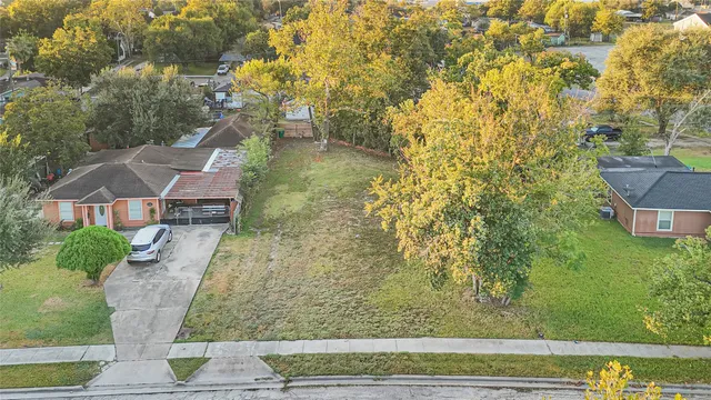 a aerial view of a house
