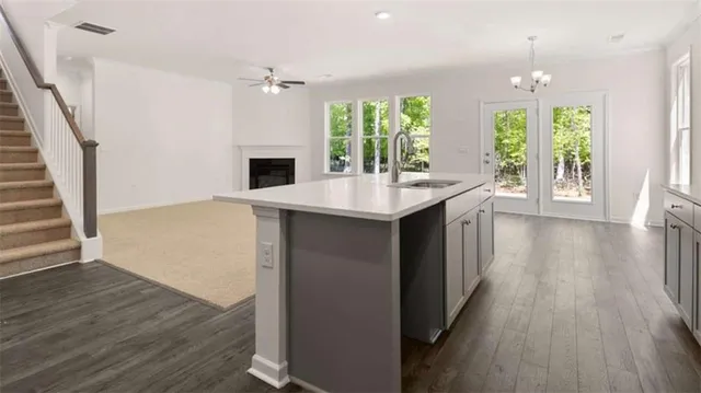 a view of livingroom with window