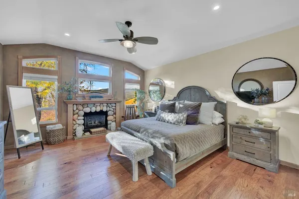 a view of a house with a garden