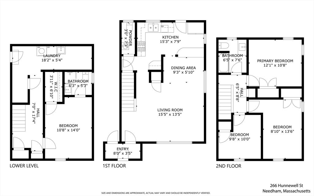 266 Hunnewell Street, Unit 266 Needham, MA 02494 - Photo 39 of 39 a picture of a room with a bench