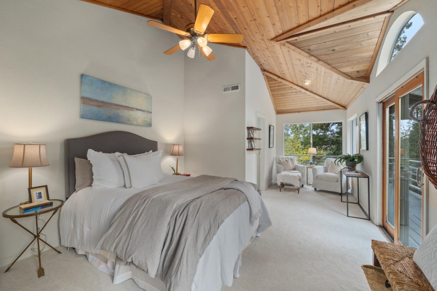 2345 Laurel Glen Road Soquel, CA 95073 - Photo 24 of 63 a bedroom with a bed couch and a window