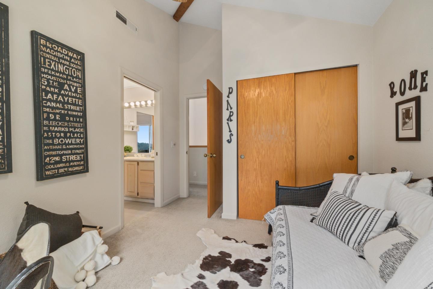 2345 Laurel Glen Road Soquel, CA 95073 - Photo 31 of 63 a bedroom with furniture and a rug