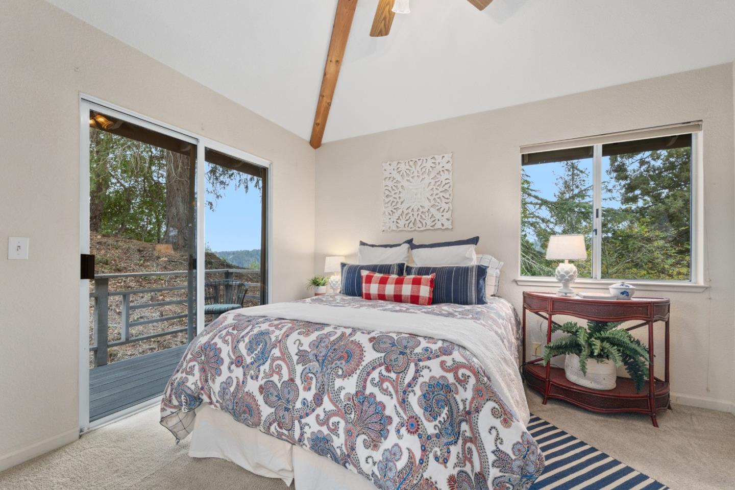 2345 Laurel Glen Road Soquel, CA 95073 - Photo 35 of 63 a bedroom with a bed and a window