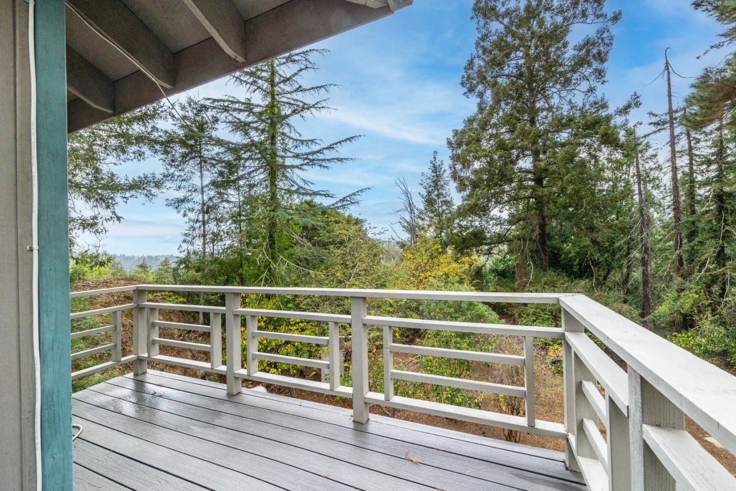 2345 Laurel Glen Road Soquel, CA 95073 - Photo 45 of 63 a view of balcony with wooden floor and fence