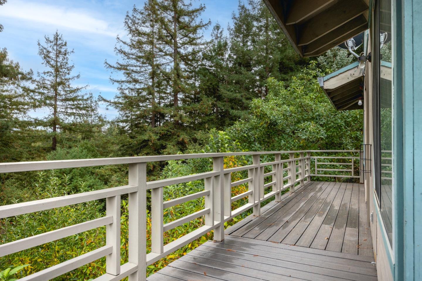 2345 Laurel Glen Road Soquel, CA 95073 - Photo 48 of 63 a view of balcony with wooden floor and fence