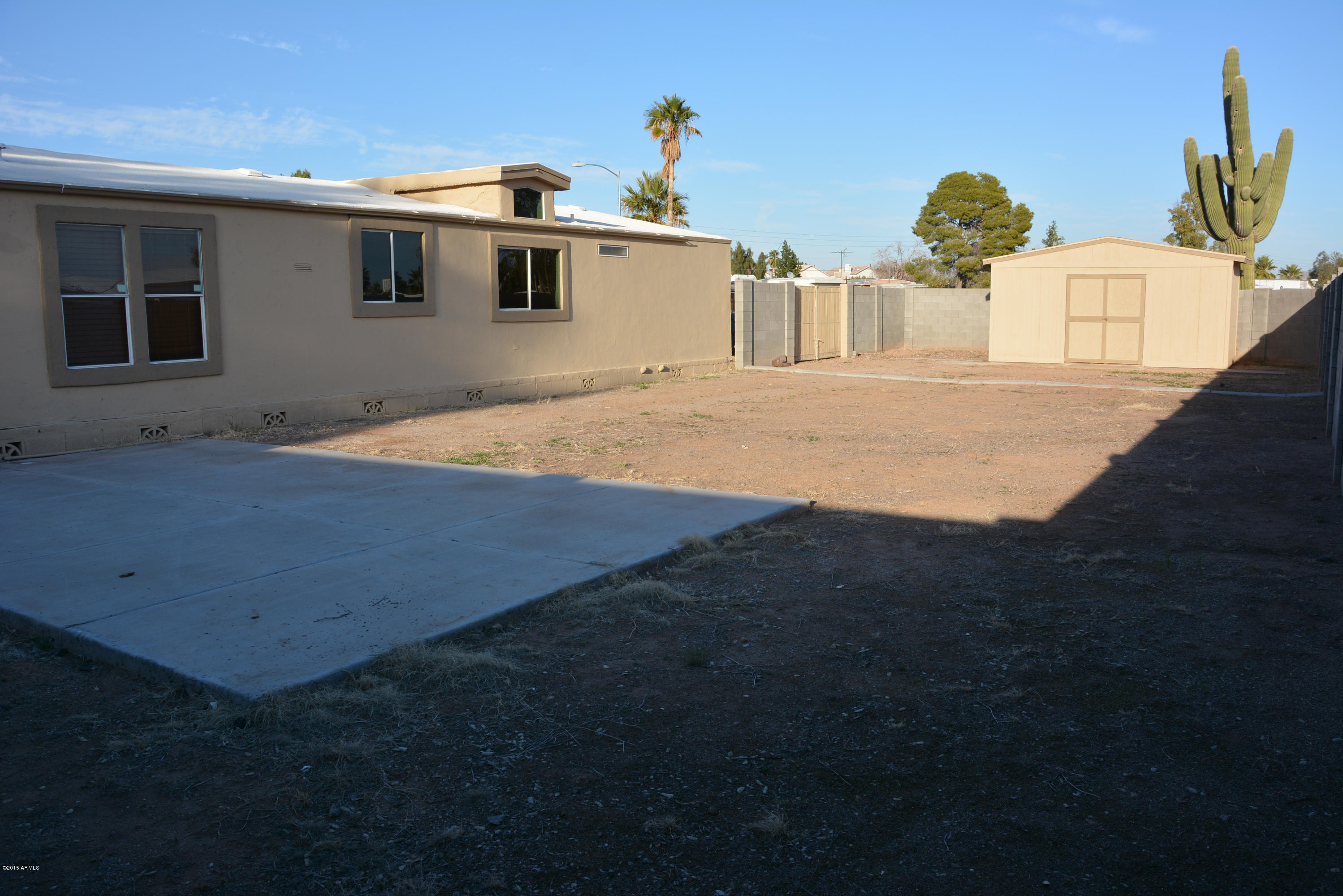 2725 East Escuda Road Phoenix, AZ 85050 - Photo 18 of 23 Large Fenced Rear Yard