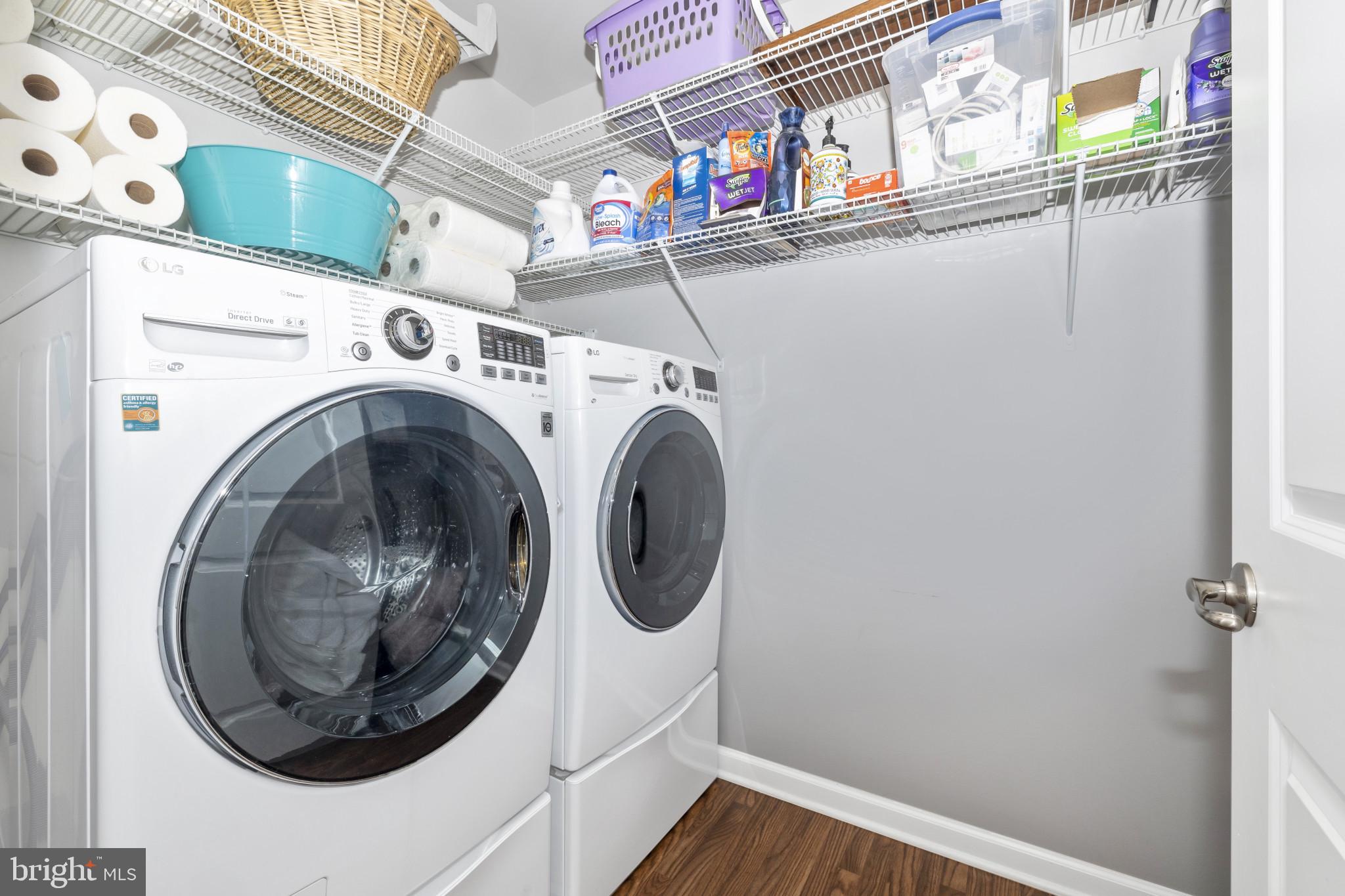 1912 Regiment Way Frederick, MD 21702 - Photo 19 of 45 a utility room with dryer and washer