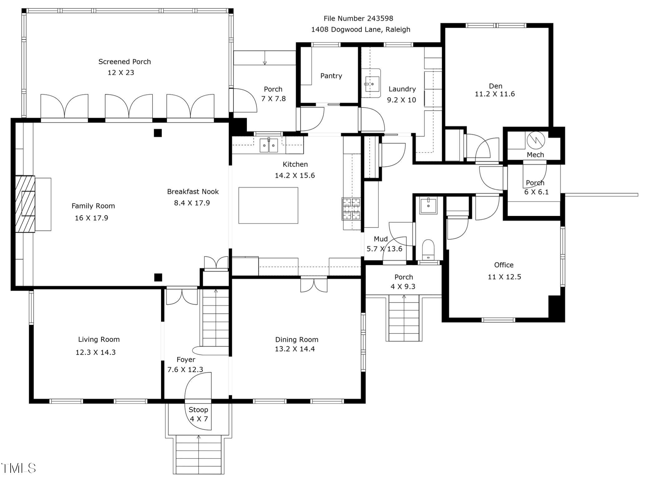 Main Level Layout