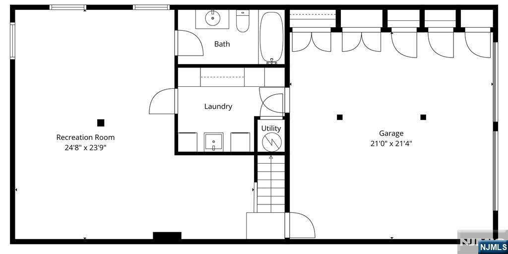 40 Plymouth Road Hillsdale, NJ 07642 - Photo 33 of 33 a picture of a floor plan