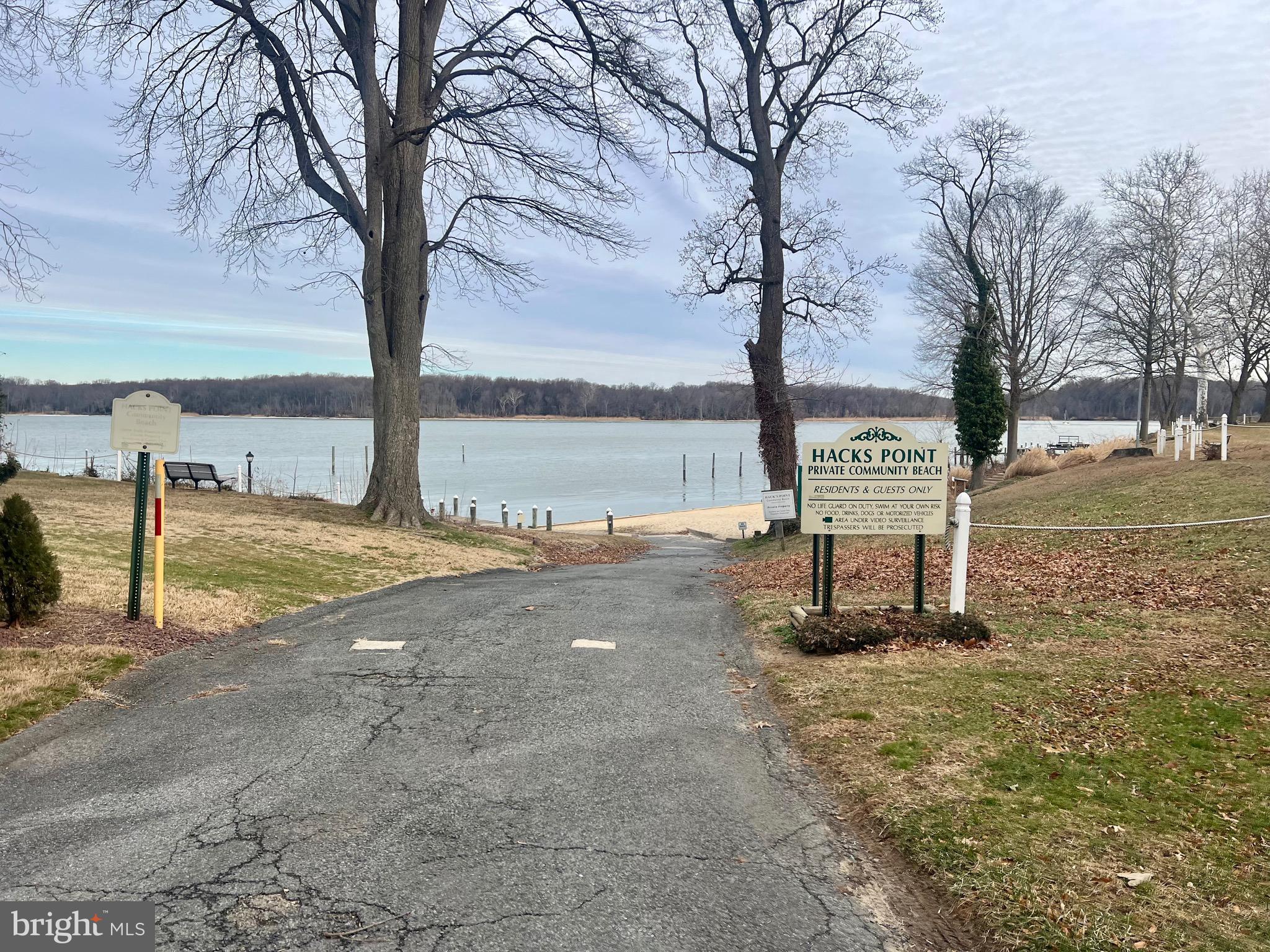41 Hill Top Road Earleville, MD 21919 - Photo 43 of 51 a sign board with lake view