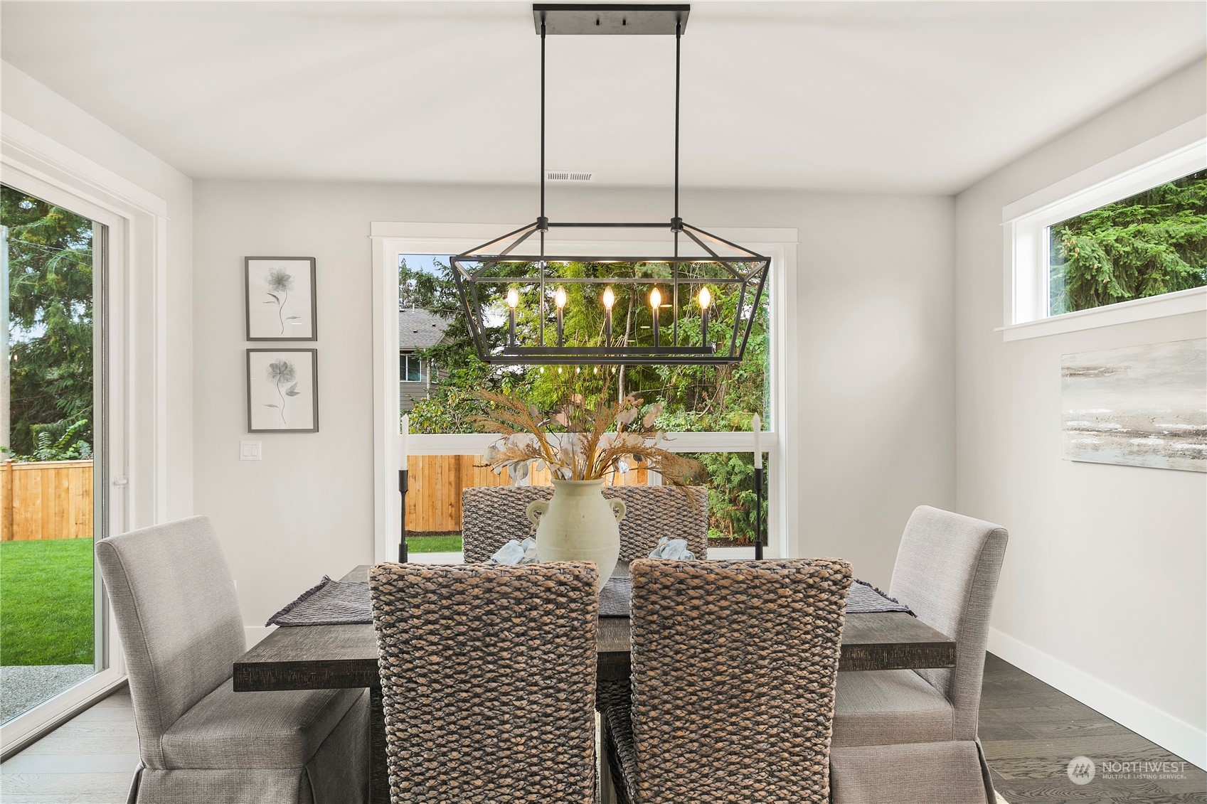 22530 Meridian Avenue South Bothell, WA 98021 - Photo 14 of 35 a view of a dining room with furniture window and outside view
