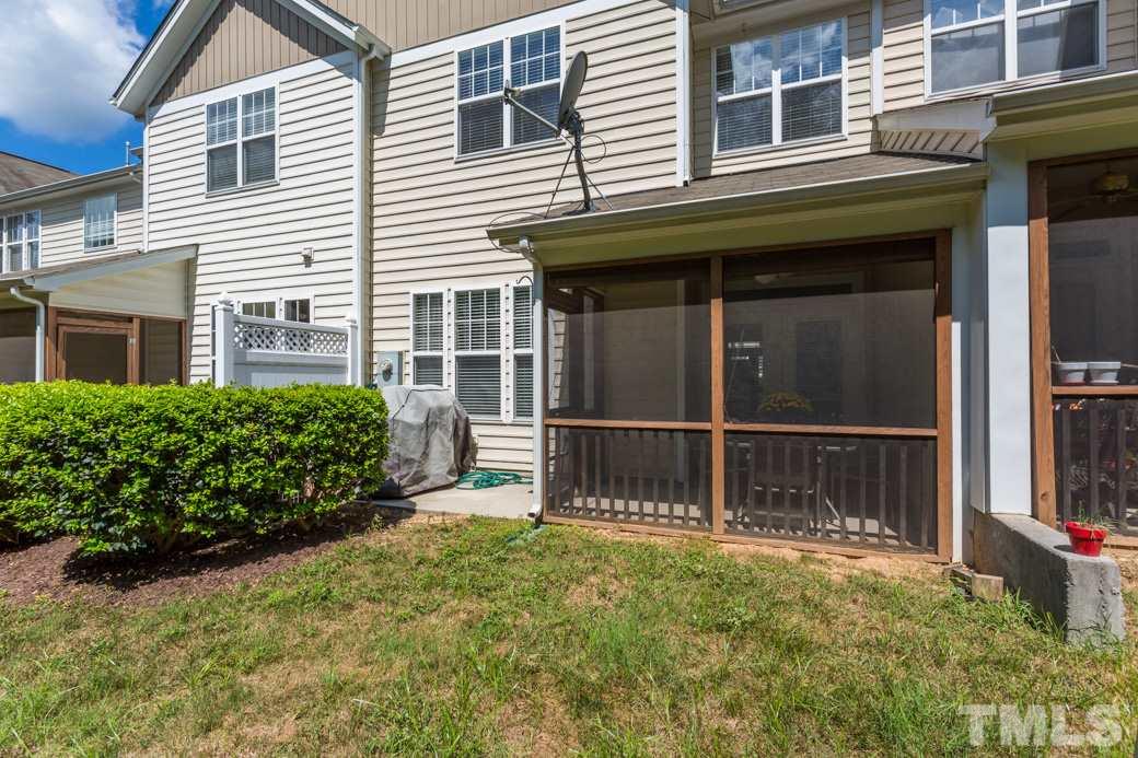 4811 Glass Tower Way Raleigh, NC 27612 - Photo 14 of 16 Private Back Yard!!