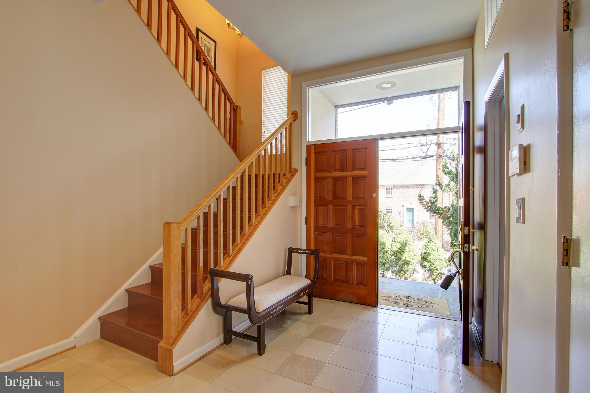 inviting foyer