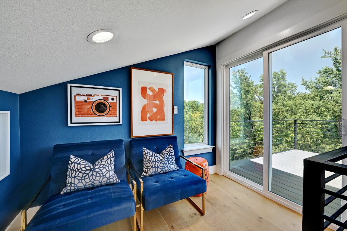 2909 Kuhlman Avenue, Unit 1 Austin, TX 78702 - Photo 34 of 40 a view of a livingroom with furniture wooden floor and window