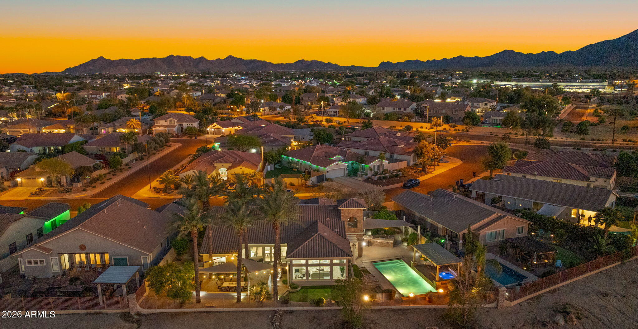 4052 East Clubview Drive Gilbert, AZ 85298 - Photo 82 of 91 87-web-or-mls-DRONE ROOF EDIT7