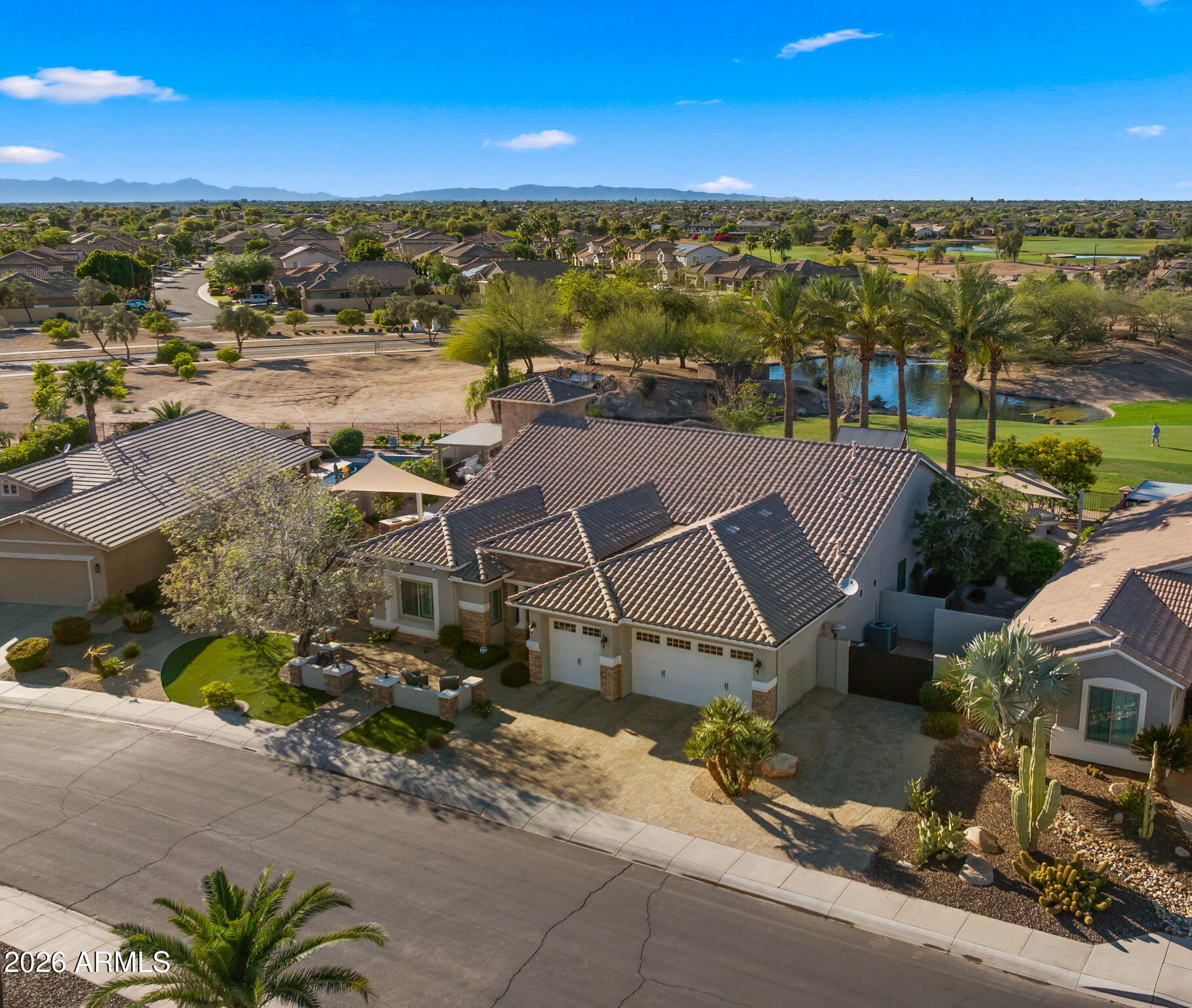 4052 East Clubview Drive Gilbert, AZ 85298 - Photo 83 of 91 4-web-or-mls-DRONE ROOF EDIT4
