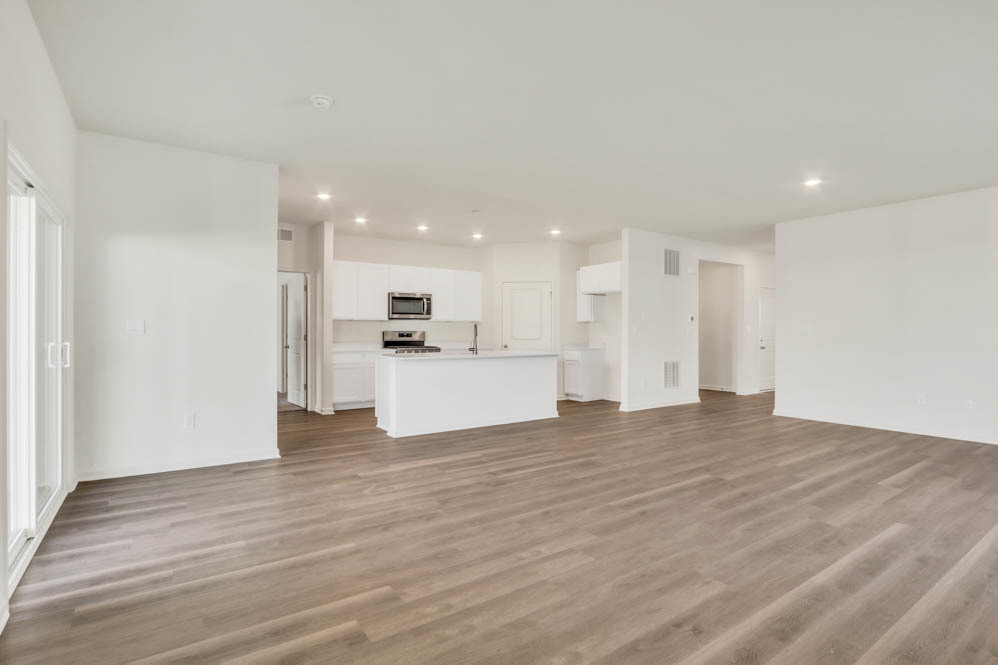 799 Mesa Lane Pingree Grove, IL 60140 - Photo 10 of 54 a view of kitchen with wooden floor