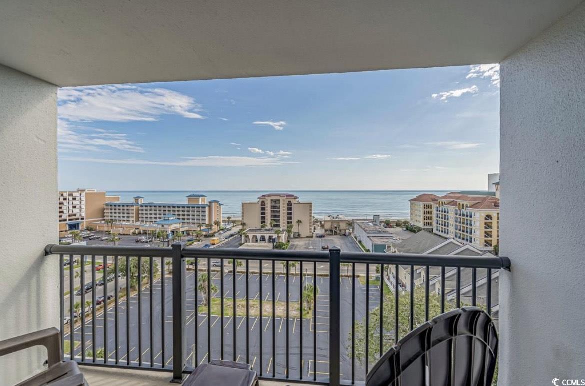601 Mitchell Drive, Unit 1103 Myrtle Beach, SC 29577 - Photo 18 of 25 Balcony featuring a water view