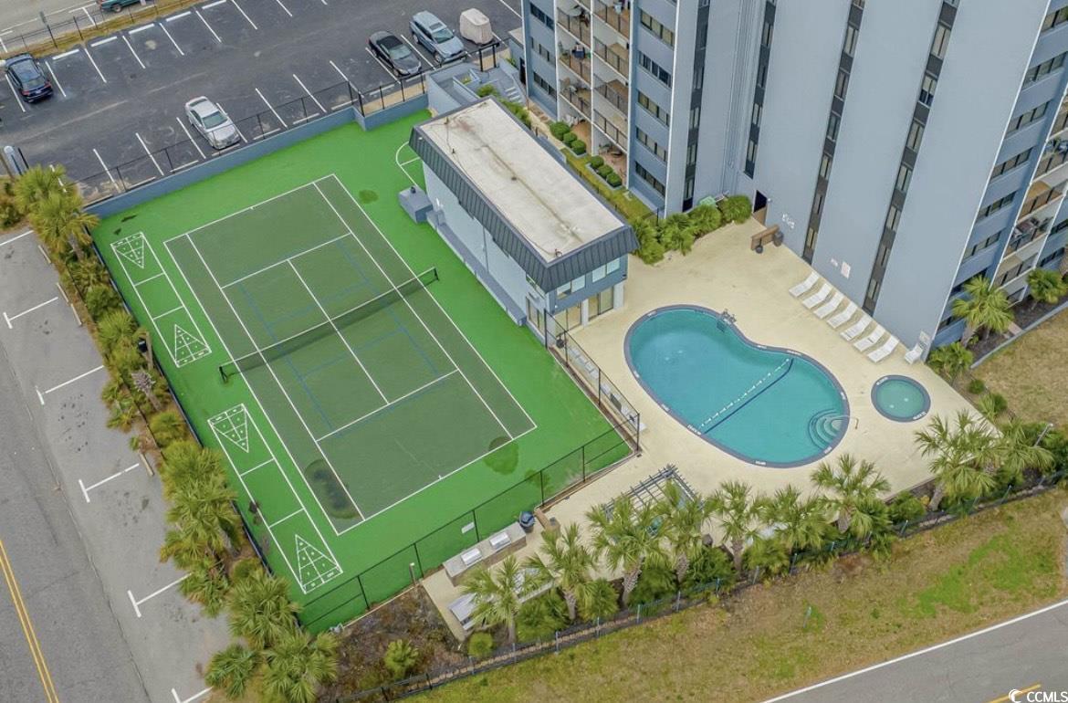 601 Mitchell Drive, Unit 1103 Myrtle Beach, SC 29577 - Photo 24 of 25 Bird's eye view of a pool
