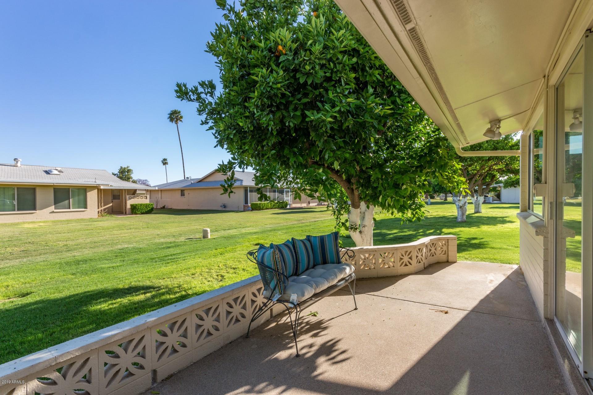 10805 West Hatcher Road Sun City, AZ 85351 - Photo 25 of 46 Backyard patio 3