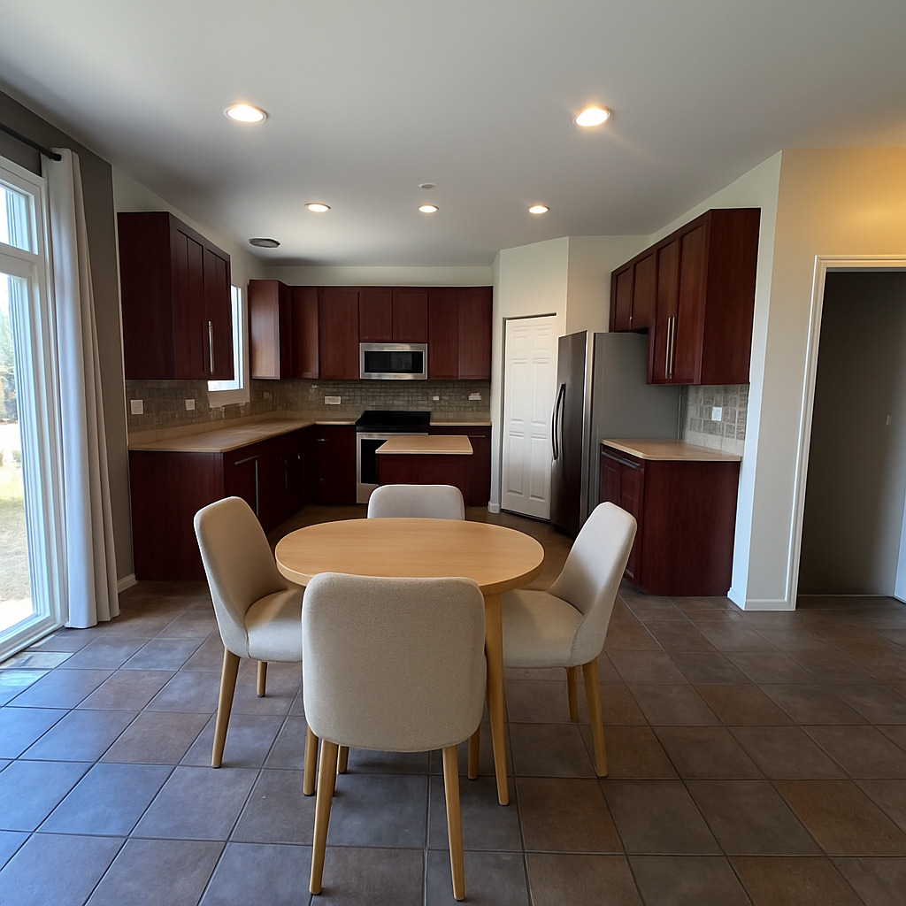 3134 Kyra Lane Elgin, IL 60124 - Photo 13 of 56 a dining room with furniture a window and kitchen view