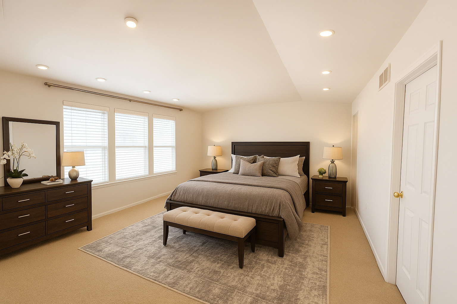 3134 Kyra Lane Elgin, IL 60124 - Photo 25 of 56 a spacious bedroom with a bed and a dresser