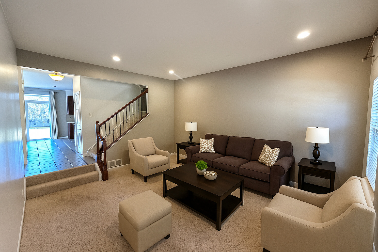 3134 Kyra Lane Elgin, IL 60124 - Photo 8 of 56 a living room with furniture and a lamp