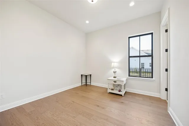 a living room with furniture and window