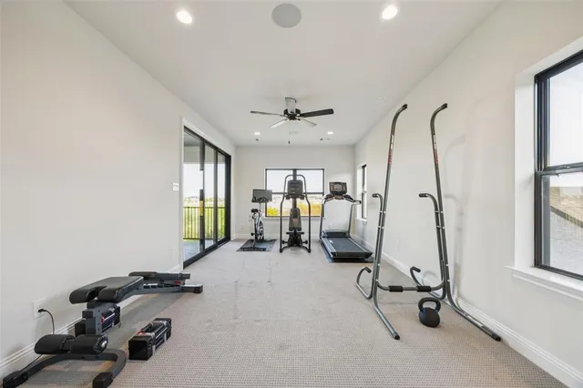 a view of a kitchen and dining room