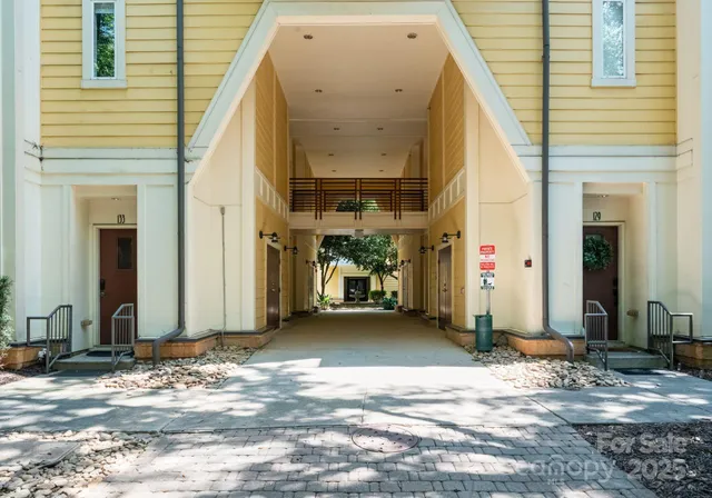 a view of a door of the house