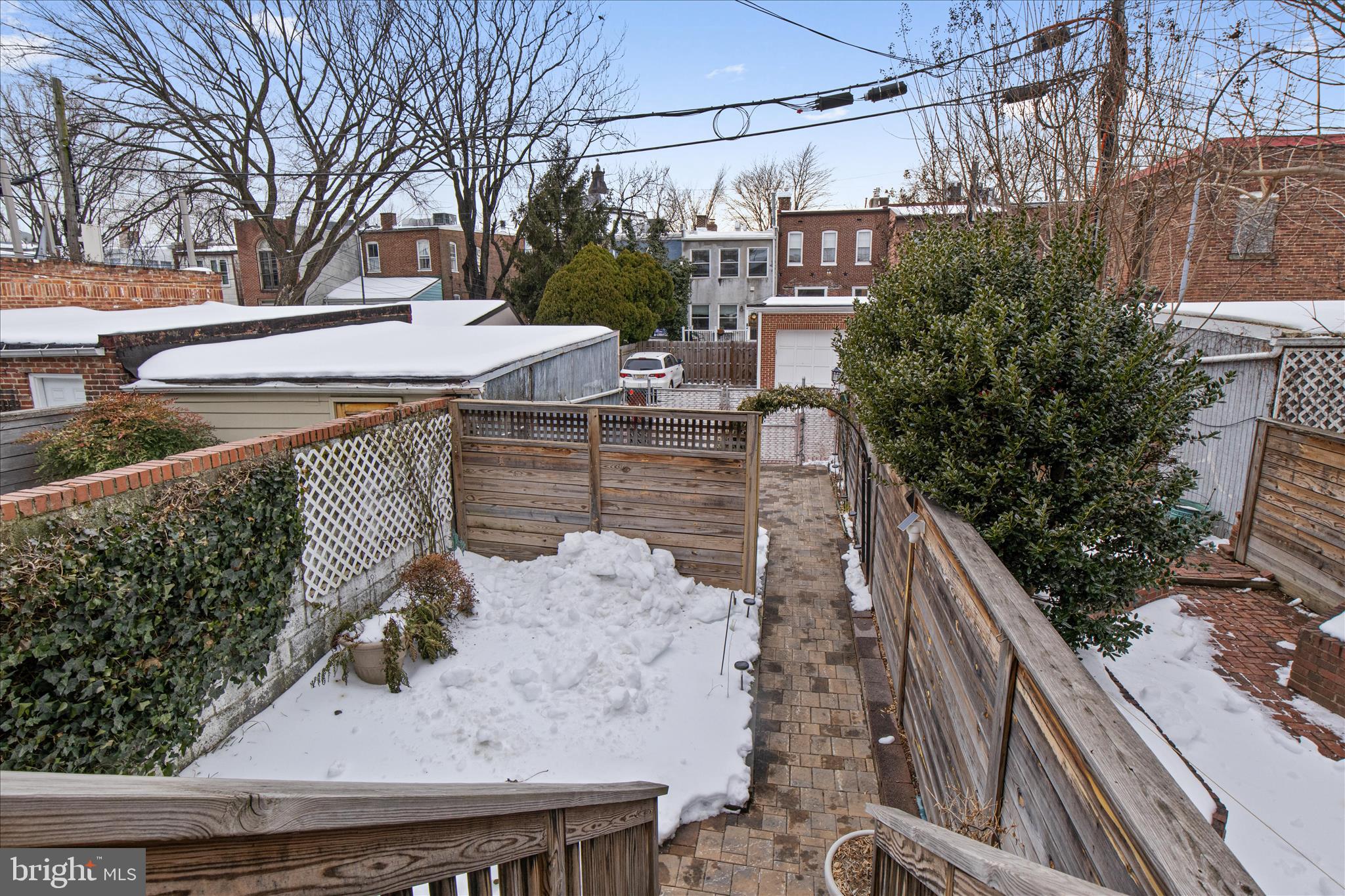 140 11th Street Northeast Washington, DC 20002 - Photo 42 of 45 a view of balcony with wooden floor and seating space