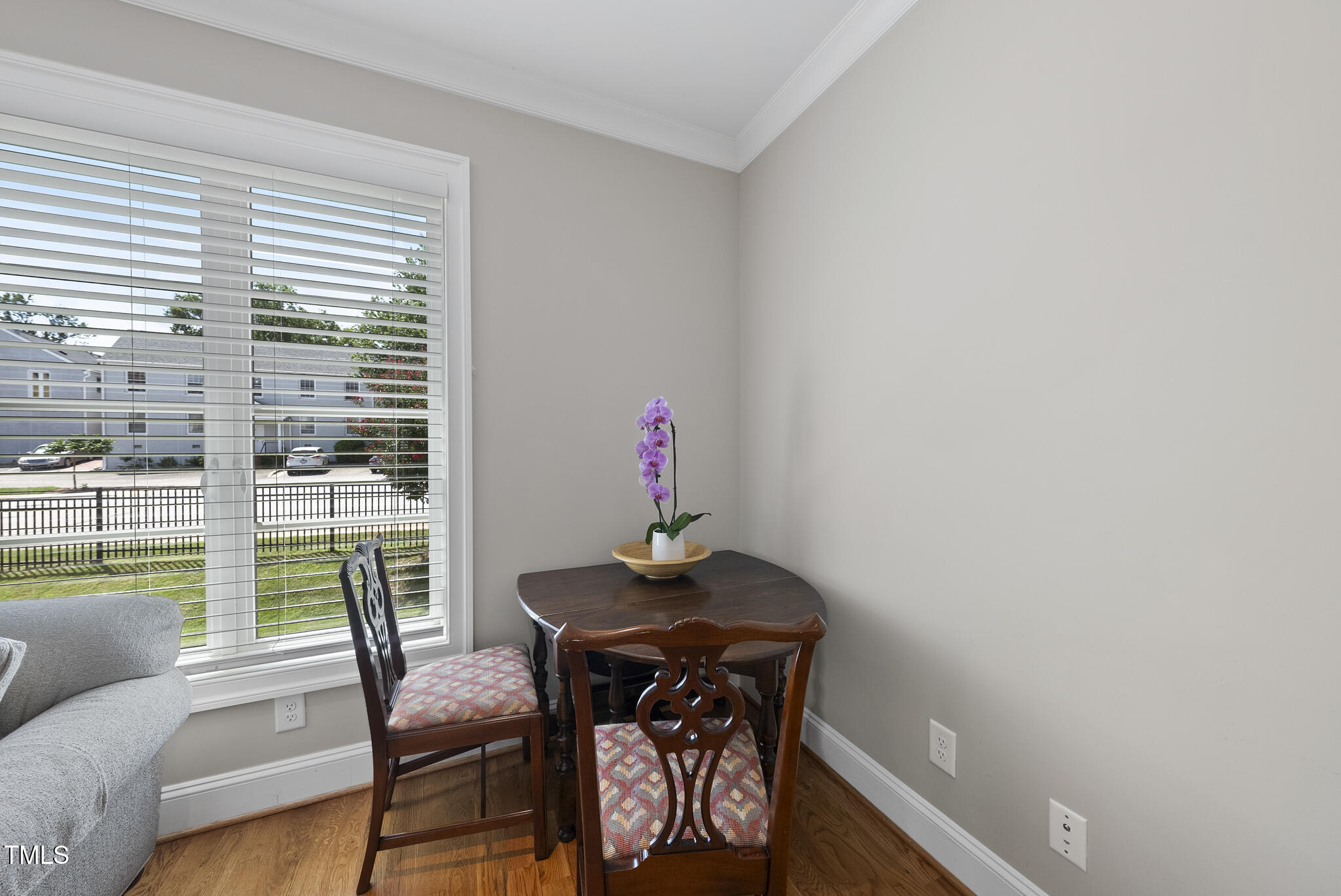 606 Daniels Street, Unit B Raleigh, NC 27605 - Photo 12 of 27 a view of a workspace with furniture and a window