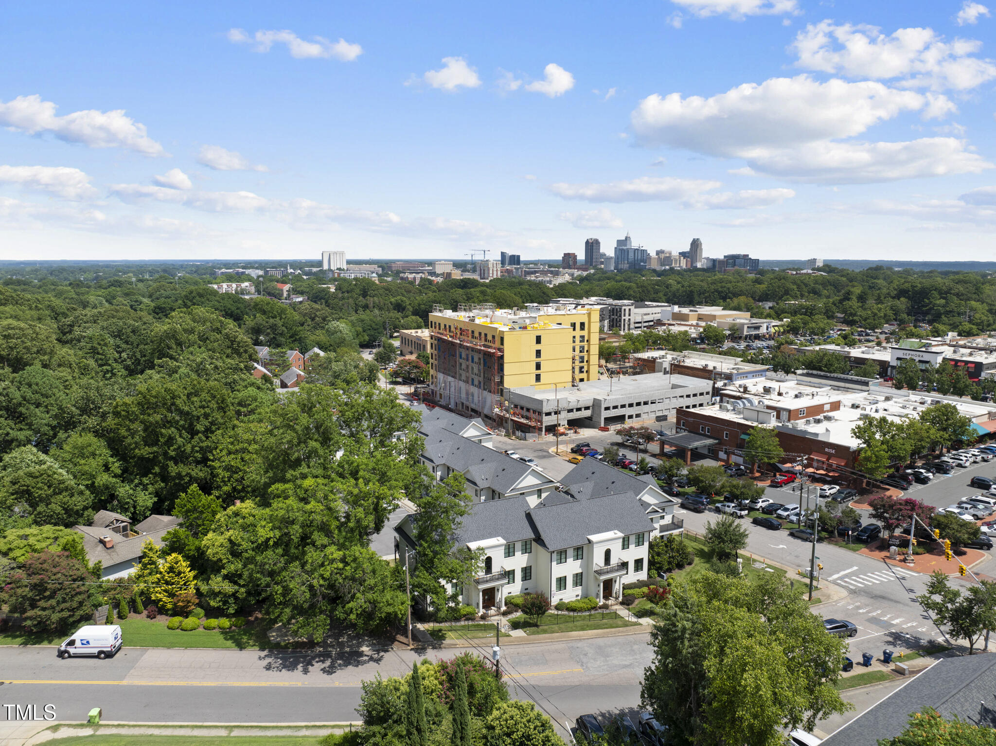 606 Daniels Street, Unit B Raleigh, NC 27605 - Photo 26 of 27 a view of a city