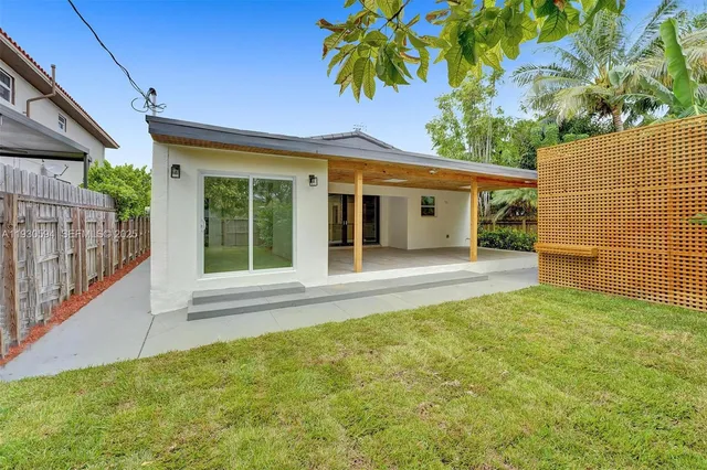 a view of a entrance