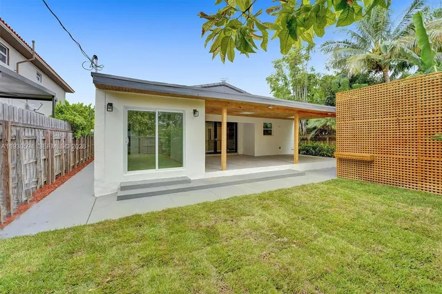 a view of a entrance