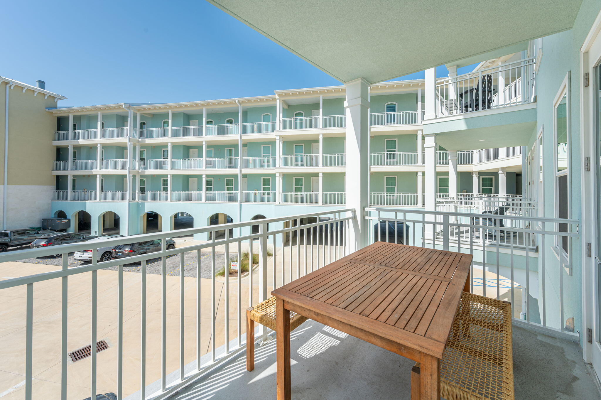 1740 South Co Highway 393, Unit 111 Santa Rosa Beach, FL 32459 - Photo 26 of 35 a view of a balcony with a window