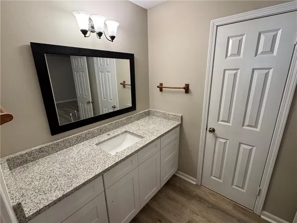 a view of an entryway door