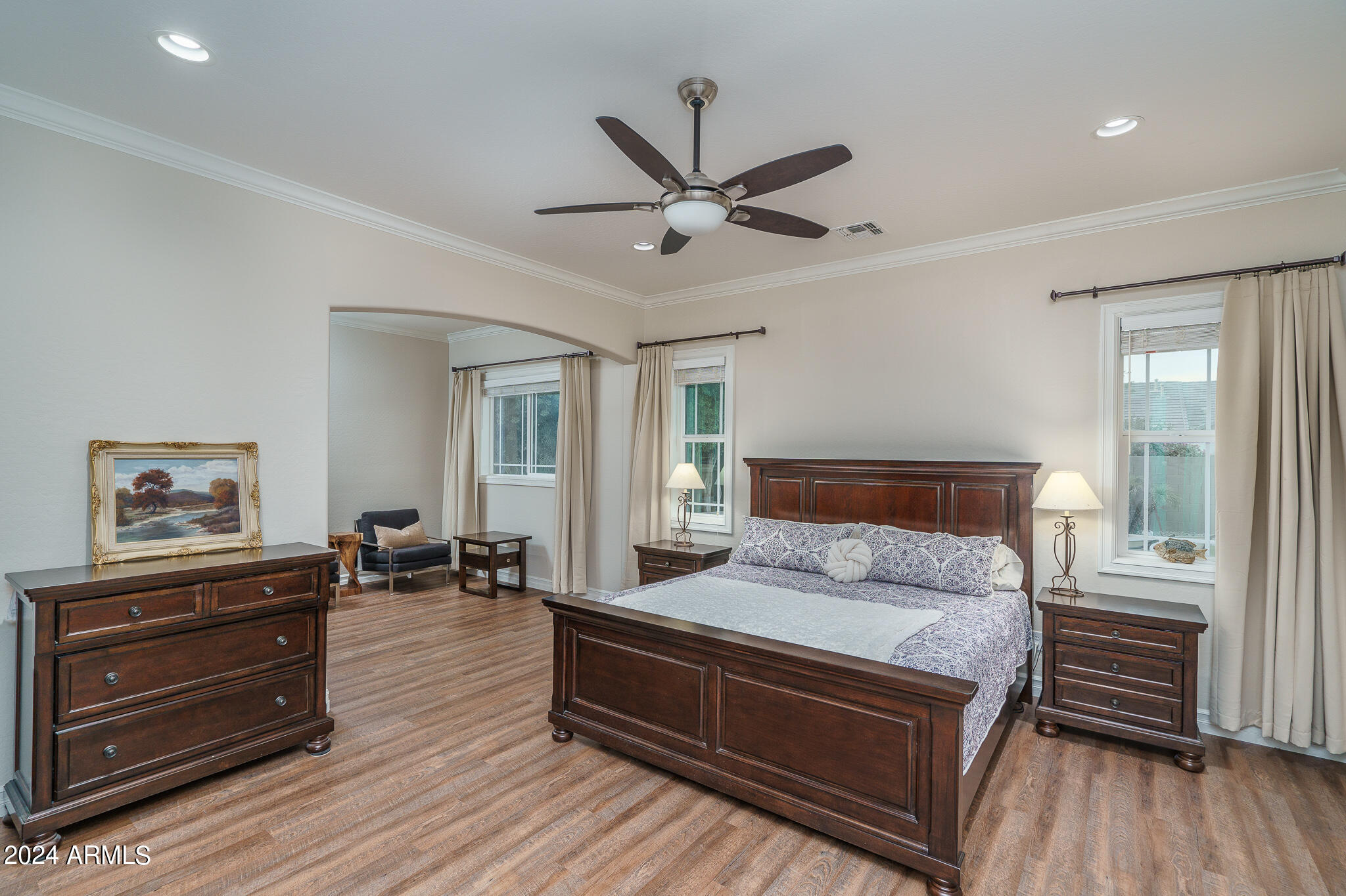 2812 East Harwell Road Phoenix, AZ 85042 - Photo 14 of 65 14) PRIMARY BEDROOM